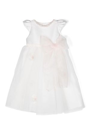 white cotton dress LA STUPENDERIA KIDS | CBAB72U26.